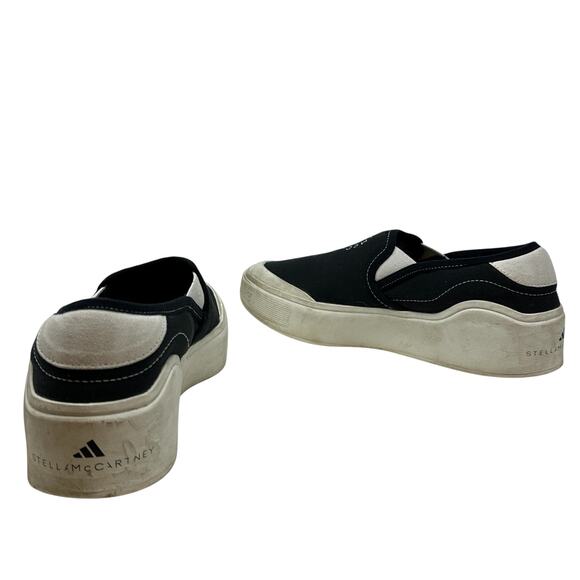 Adidas by Stella McCartney Court Slip-On Shoes Sneakers Platform Black Size US 9 - Picture 6 of 12